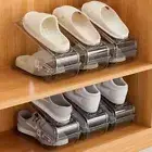 Adjustable Shoe Rack Advanced Shoe Holder Shoes Tray Shoe