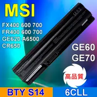 在飛比找Yahoo!奇摩拍賣優惠-MSI 微星 高品質 BTY-S14 電池 CR70, MS