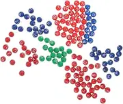 QUMIIRITY 3 Packs Game Balls Plastic Number Balls for Raffle Party Activities Home Games Fun Props Birthday Parties Special Events