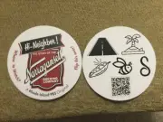 Narragansett Brewery Rhode Island PBS Rebus Puzzle Beer Coaster
