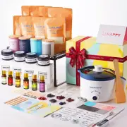 Ksedcon Candle Making Kit with 600W Electric Wax Melting Pot 1.8L, Candle Sta...
