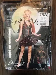 Dreamgirl vampire light-up costume Sz Small “moonlight bite” Unique NWT