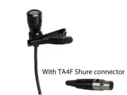 Enersound LAV-100SHU Lavalier - Lapel Microphone for Shure Wireless Systems
