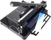 Paper Cutters and Trimmers, Heavy Duty Manual Stack Paper Trimmer Stack Cutter with Clamp Safe Lock, Professional Paper Cutter Paper Trimmer, for Cardstock Cards Leather Cutter