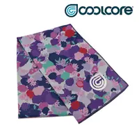 在飛比找蝦皮商城優惠-Coolcore CHILL SPORT 涼感運動巾 花卉紫