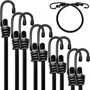 Heavy Duty Bungee Cords with Hooks,Mini Short Bungee Cords Assorted Sizes for Bi