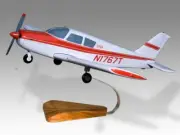 Piper PA-28-140 Cherokee Desk Wood Airplane New Model Large Scale 1/24