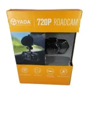 Yada Roadcam 720P Black Dash Camera, 120-Degree Wide Angle Lens, G-Sensor Techno