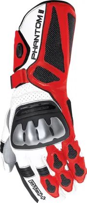 Held Phantom II, gloves , color: White/Red , size: 9