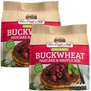 Organic Buckwheat Pancake & Waffle Mix, 22 oz (2-Pack)