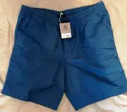 New Patagonia Men's Lightweight All-Wear Hemp Volley Shorts Tidepool Blue, XL, M
