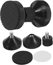 HOLIDYOYO 2pcs Adjustable Bed Frame Anti-Shake Tool Bed Stoppers for Headboard Stabilization Noise Reduction Wall Protection for Cabinets Sofas and Furniture
