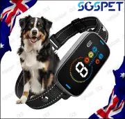 SGSPET Ultrasonic Color Screen Auto Anti Bark Dog Training No Barking Collar