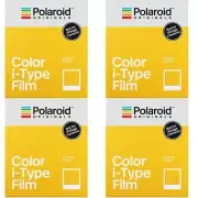 4 x Polaroid Color Instant Film for I-Type Cameras, 32 Photos