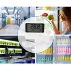 with Extranal Sensor Freezer Thermometer Digital Temperature Alarm