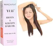 YUII Biotin Keratin, Argan Oil Length Retention Hair and Scalp Oil