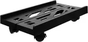 OHPHCALL Moveable Computer Tower Stand with Wheels Cart for Easy Movement and Stability Protective Barrier Design Hollowed for Heat Dissipation Material