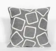 Liora Manne Oversize Shapes Pattern Indoor/Outdoor Throw Pillow 20x20