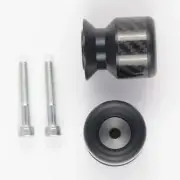Couple Frame Spools Swingarm Paddock Stand Adaptors 6 mm Motorbike Carbon