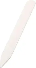 HOMSFOU Leather Creaser Tool Durable Ox Bone Folder for Precise Leather Edge Repair Easy to Use Crafting Supply for Bookbinding Scrapbooking