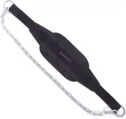 Weighted Dip Belt Chin up Belt with Chain Muscle Training Pull up Belt Waist ...