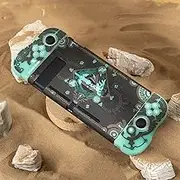 Soft Shockproof for Tears of The Kingdom Dockable Cover Case Compatible with Nintendo Switch, Durable Scratch Resistant Shell for Joycon, Silicone Protective Skin Set