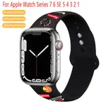 APPLE WATCH 矽膠錶帶 7 41MM 45MM APPLE WATCH SERIES 6 SE 5 4 40M