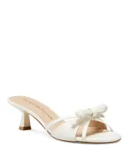Stuart Weitzman Women's Felicity Bow Slide Sandals