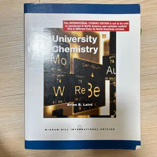 university chemistry international edition Brian B.Laird 普化