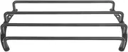 MeiKeL Auto Subwoofer Cover Bar Grille 4 Levers Metal Rounded Edges 8"/10"/12" Subwoofer Guard Bar Anticollision Protective Mesh Cover (Color : Four bar 10 inches)