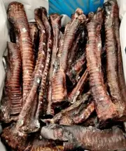 BEEF TRACHEA 25 to 35cm DOG TREATS 1kg or 2kg FREE POST
