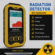 BOSEAN FS-5000 Nuclear Radiation Tester 2.4-inch TFT LED Glass Geiger Counter High Sensitivity Reliable Dose Measurement