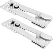 Bopfimer 2 Packs of Sectional Sofa Connector, Metal Sectional Sofa Furniture Connector Sectional Connectors for Sliding Sofa