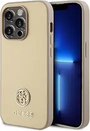 Guess 4G Diamond Smooth for iPhone 15 Pro Max, Gold