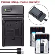 NB-2LH NB-2L Battery or Charger for Canon Rebel XT XTi EOS 350D PowerShot G9 G7