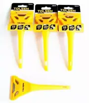 4 TOLSEN RAZOR BLADE SCRAPERS WITH BLADES KNIFE INSPECTION STICKER DECAL GASKET
