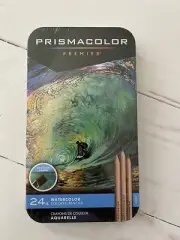 Prismacolor Premier Watercolor Multi Colored Pencils 24 Count