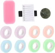 Baluue 11pcs Eyelash Tool Set K Tape Eyelashes Grafting Tape Adhesive Eyelash Tapes Tape for Eyelash Extensions The Tent Pegs Lash Extension Tape Foam Grip Tape Eyelash Grafting Tapes