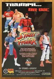 2004 SOTA Toys Street Fighter Figures Print Ad/Poster Ryu Chun Li Promo Art