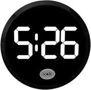 Vehicle Dash Clock | Dashboard Time Display | Car Clock Gauge | Car Interior | Digital Dashboard | Touch-Activated Vent Clip | Sleek LED Auto Time Display for, Truck, I