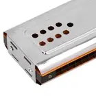 Tremolo Harmonica 24 Holes C&&G Key DoubleSide With Box Musical Instrumen QUA