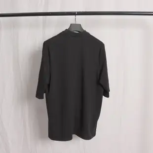 RICK  OWENS 2023新款200克棉寬鬆五分袖T恤