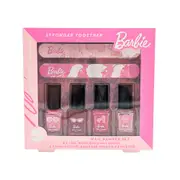 6pc Barbie Mummy & Me Range Kids/Children Nail Polish/File Pamper Care Set 6y+