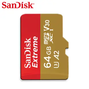 SanDisk Extreme A2 128G 256G microSDXC 記憶卡 行動裝置電玩記憶卡 安卓適用