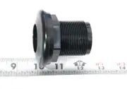1" PVC Slip Bulkhead Thru Wall Tank Adapter Fitting Solvent Weld