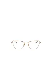 Vega Flat Lenses 54 Brushed white gold/black rhodium