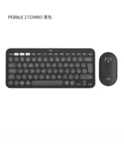 Logitech PEBBLE 2 COMBO Wireless Keyboard Mouse Combos Set Home Office Quiet