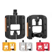 1pair Folding Bike Pedals Al Alloy Road Mountain Bicycle Pedal 9/16 Foldable