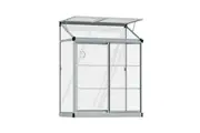 Maze Polycarbonate Greenhouse 4ft x 2ft Lean to