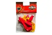 Power Rangers Mystic Force Latex Printed Balloons (Pack of 8) (Red/Yellow) (One Size)